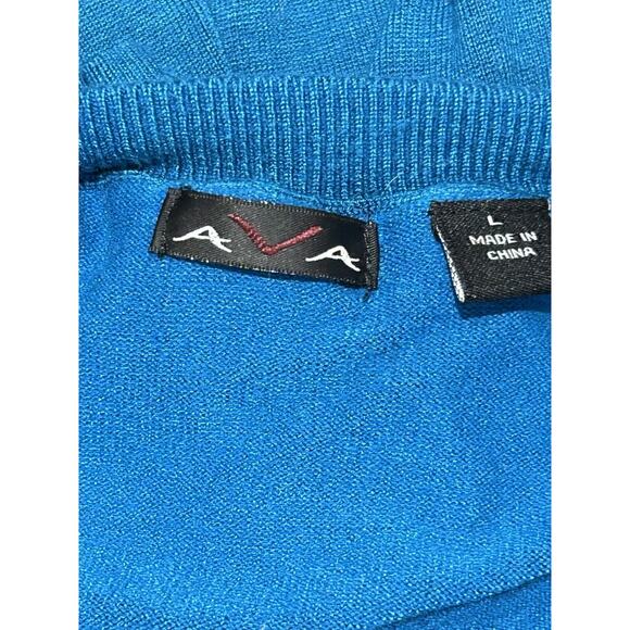 Ava Women's size large blue cardigan - Picture 2 of 3